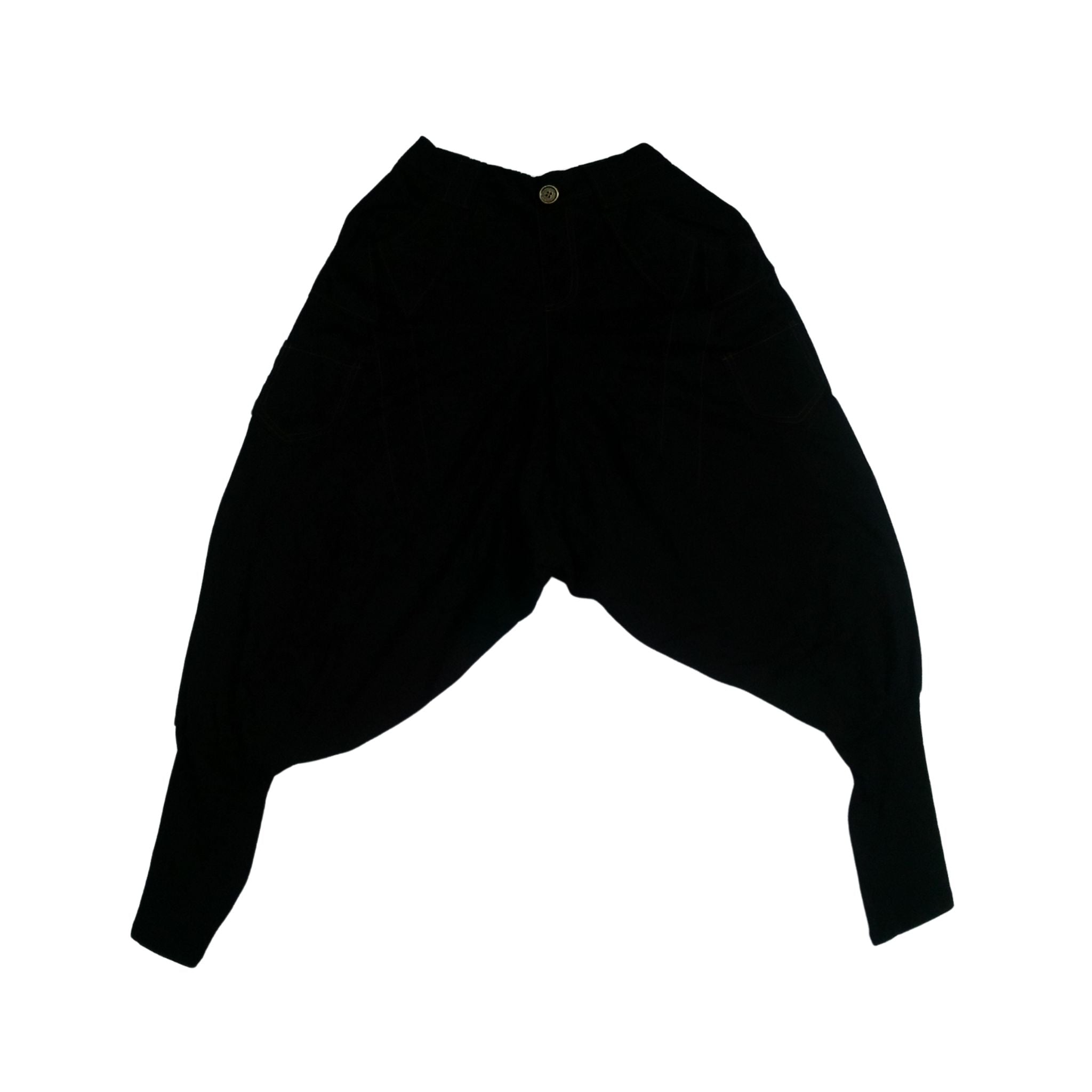 Joozie's Drop Crotch Jogger Harem Pants - (W30 X L41)