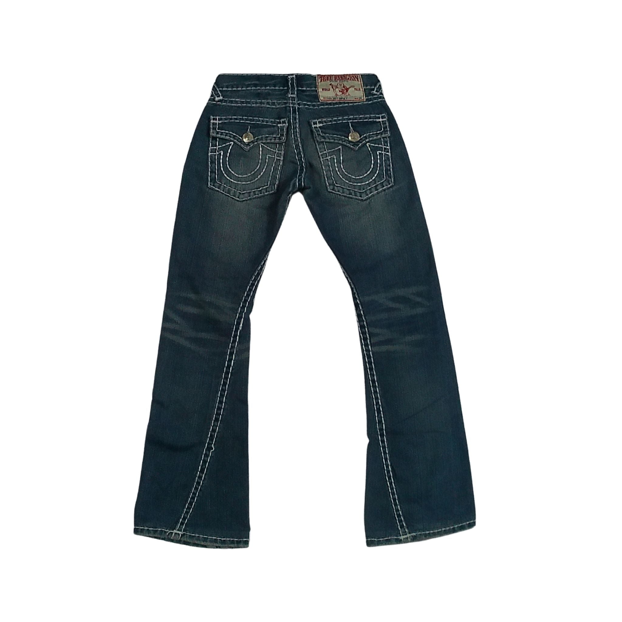 True Religion 00s Billy Bootcut Medium Wash Super T Jeans - (W32 X L40)