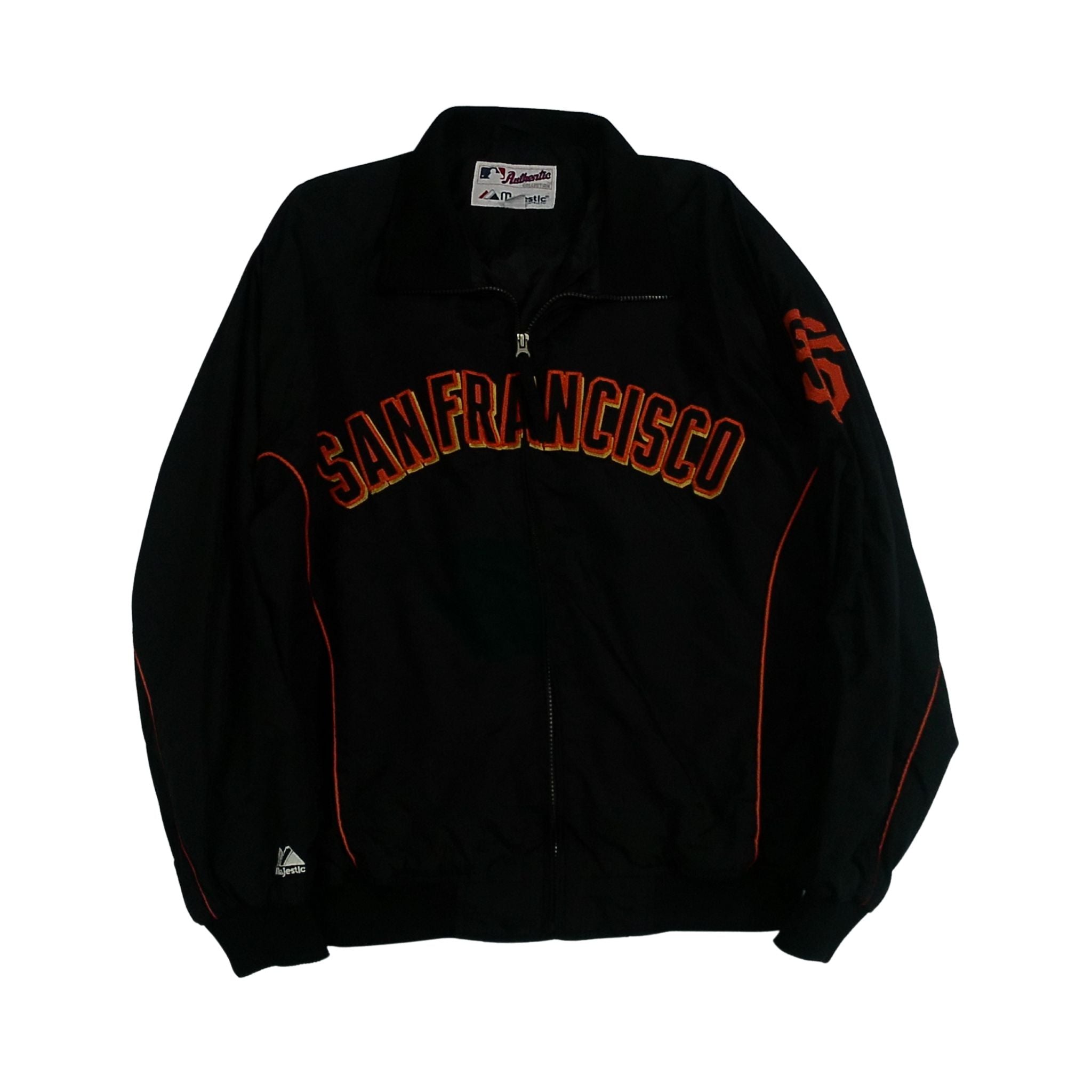 Majestic 00s San Francisco Giants Baseball Dugout Jacket - (XL)