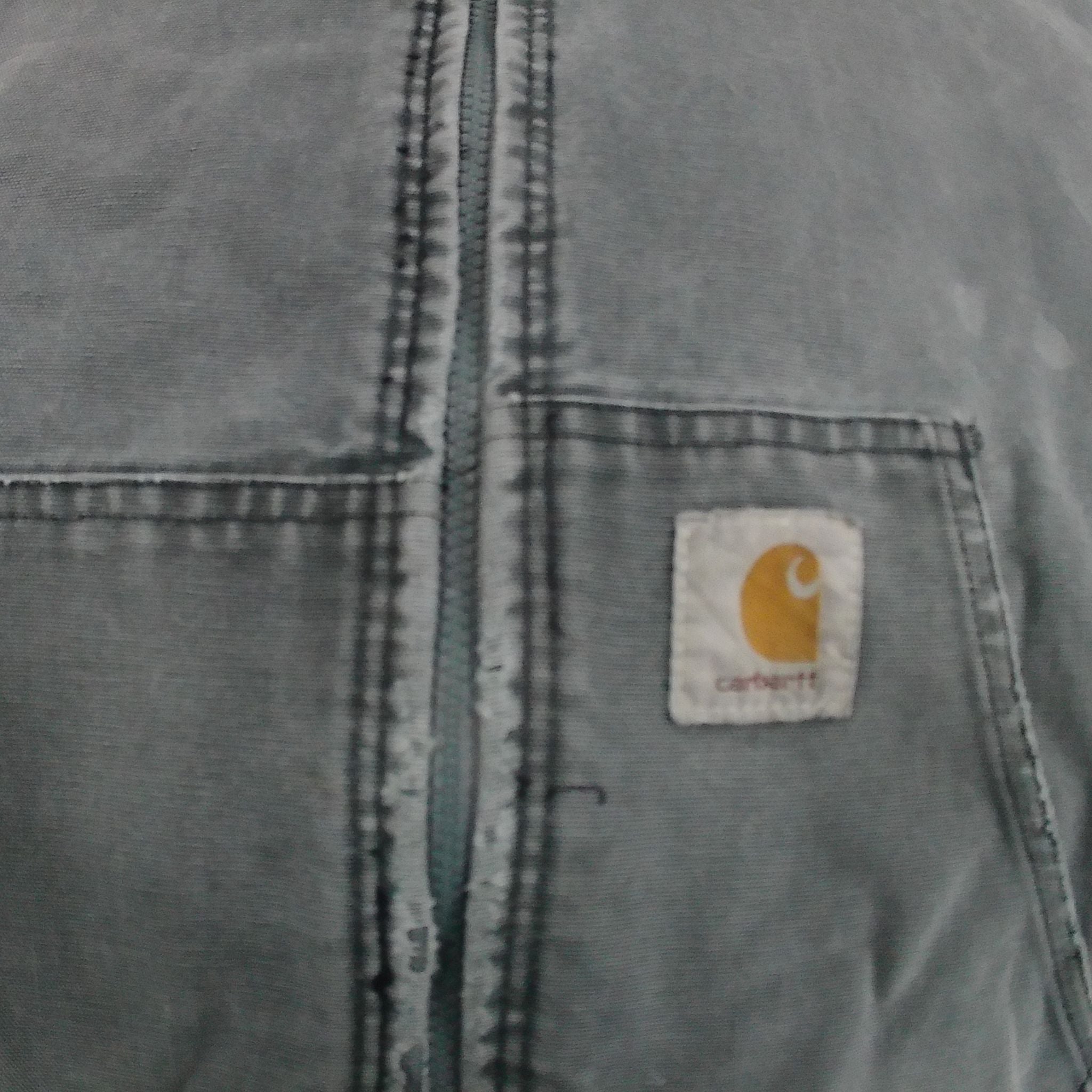 Carhartt 90s Quilted Nylon-Lined Sandstone Duck Active Jacket - (2XL)