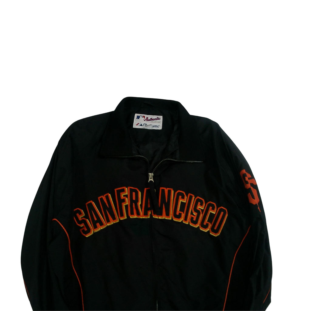 Majestic 00s San Francisco Giants Baseball Dugout Jacket - (XL)
