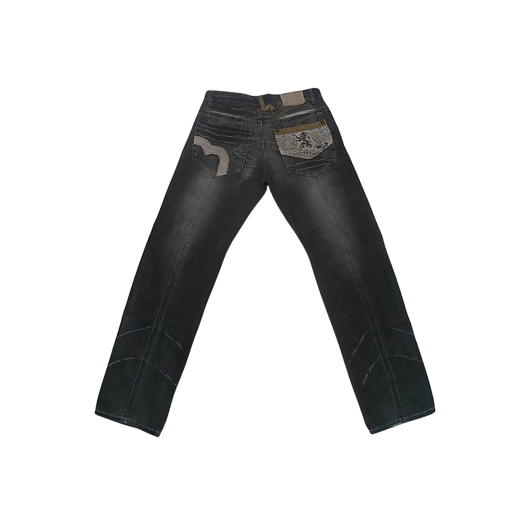 IGHTMUN Distressed Y2K Denim - (W34 X L41)