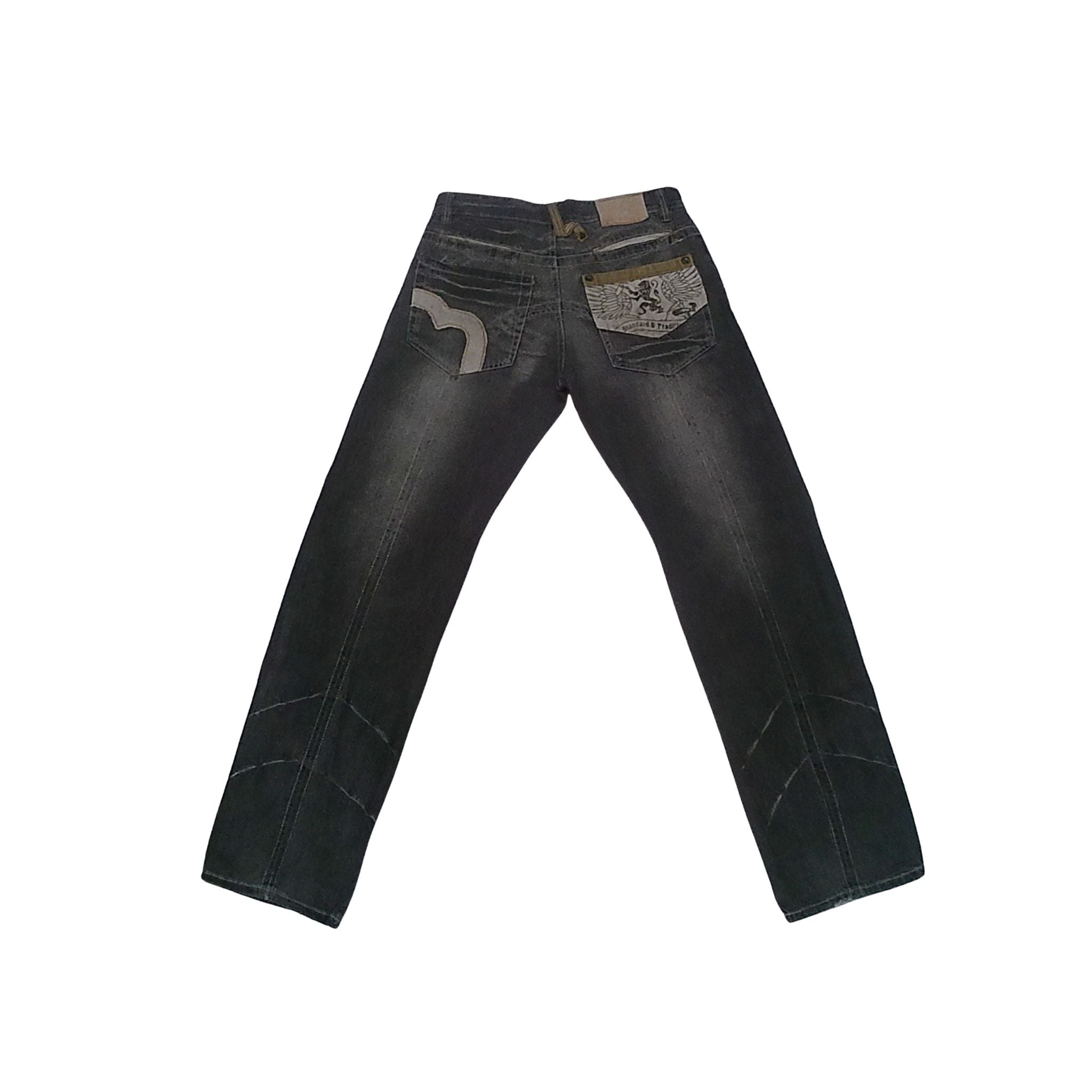 IGHTMUN Distressed Y2K Denim - (W34 X L41)