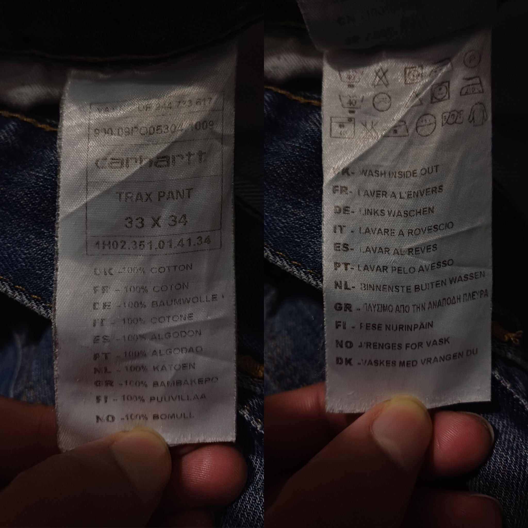 Carhartt TRAX PANT - (W33 X L34)