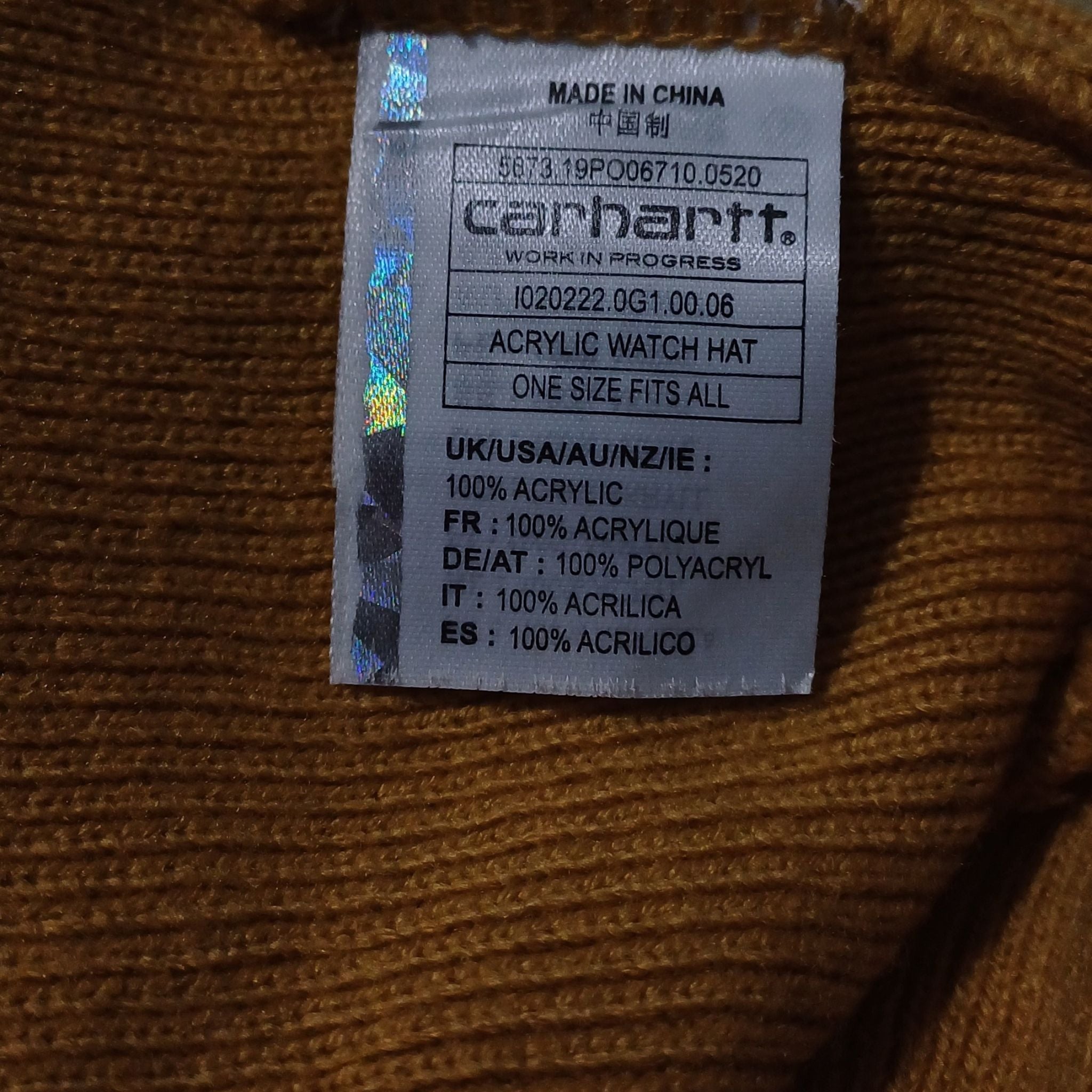 Carhartt Acrylic Watch Hat Beanie