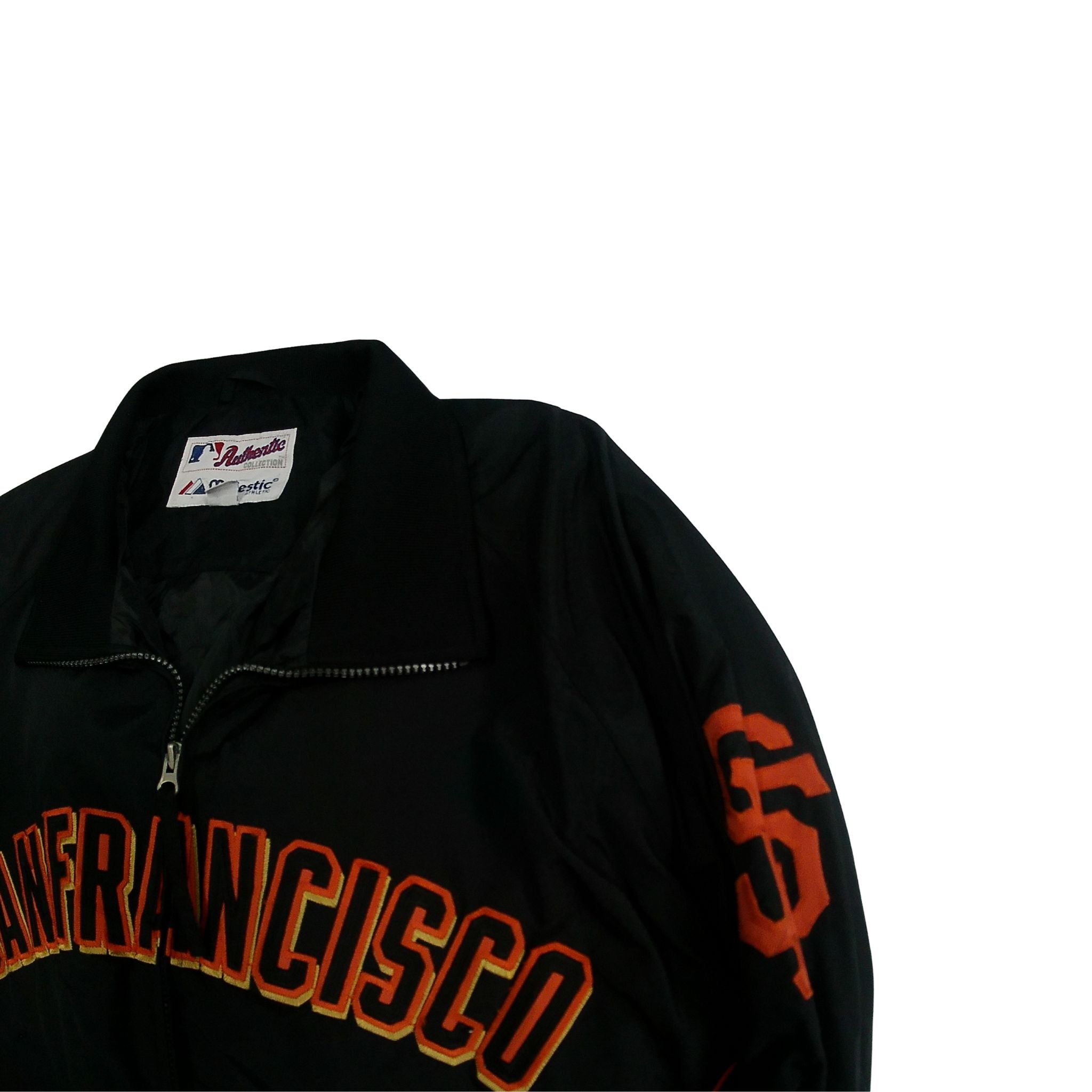 Majestic 00s San Francisco Giants Baseball Dugout Jacket - (XL)