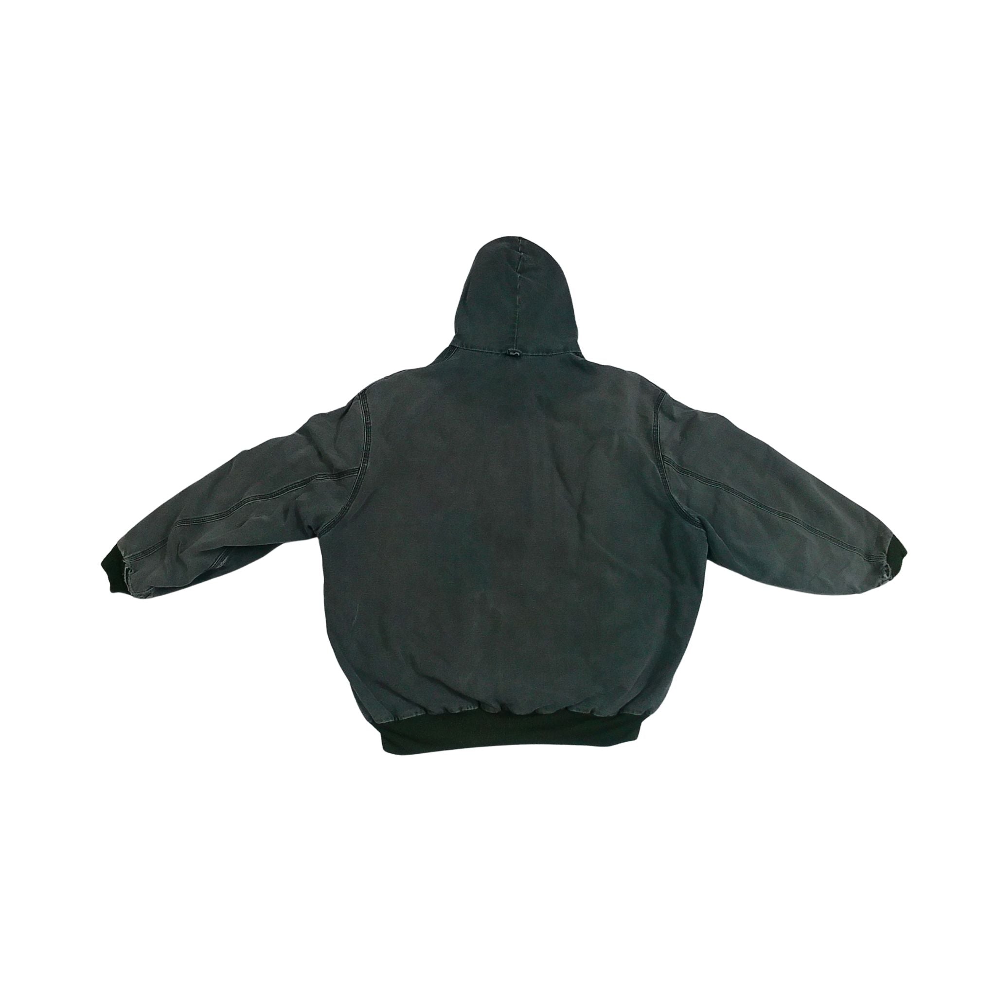 Carhartt 90s Quilted Nylon-Lined Sandstone Duck Active Jacket - (2XL)