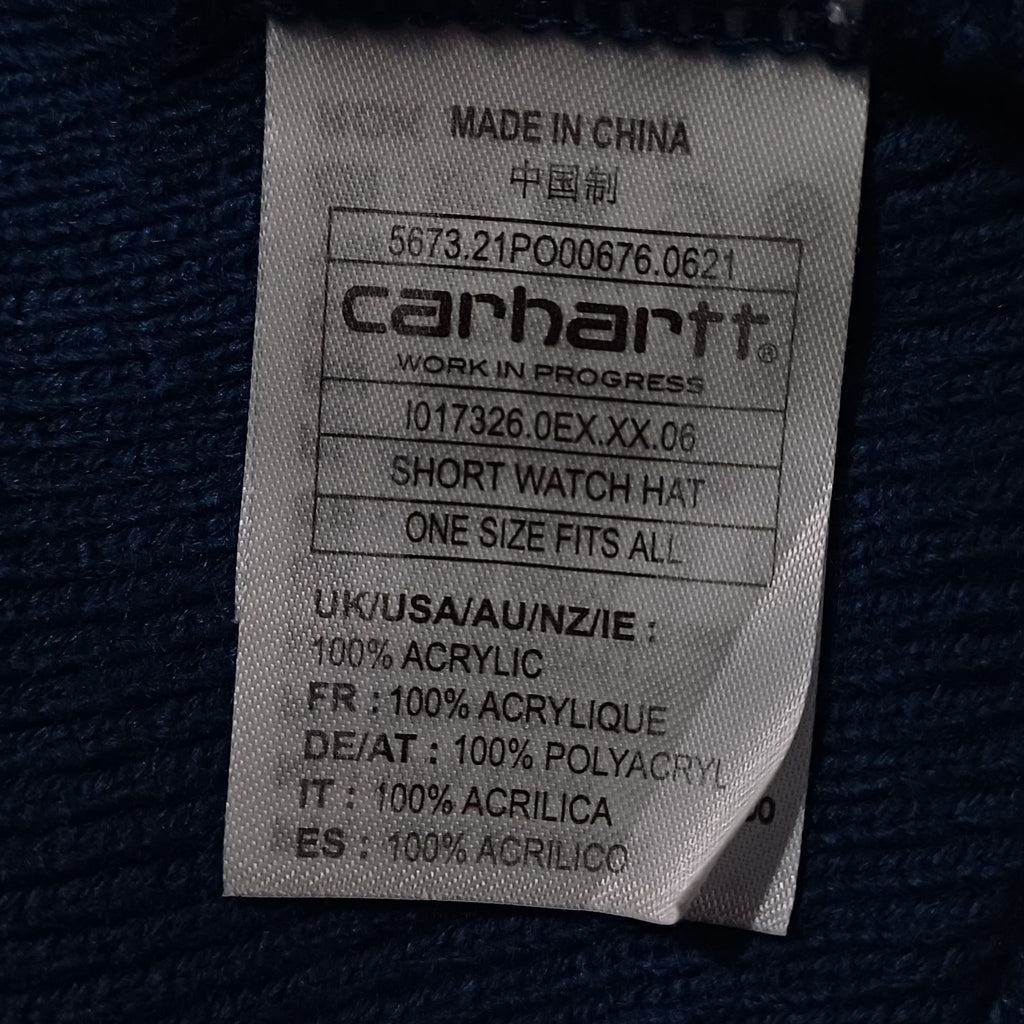 Carhartt WIP Short Watch Hat Beanie