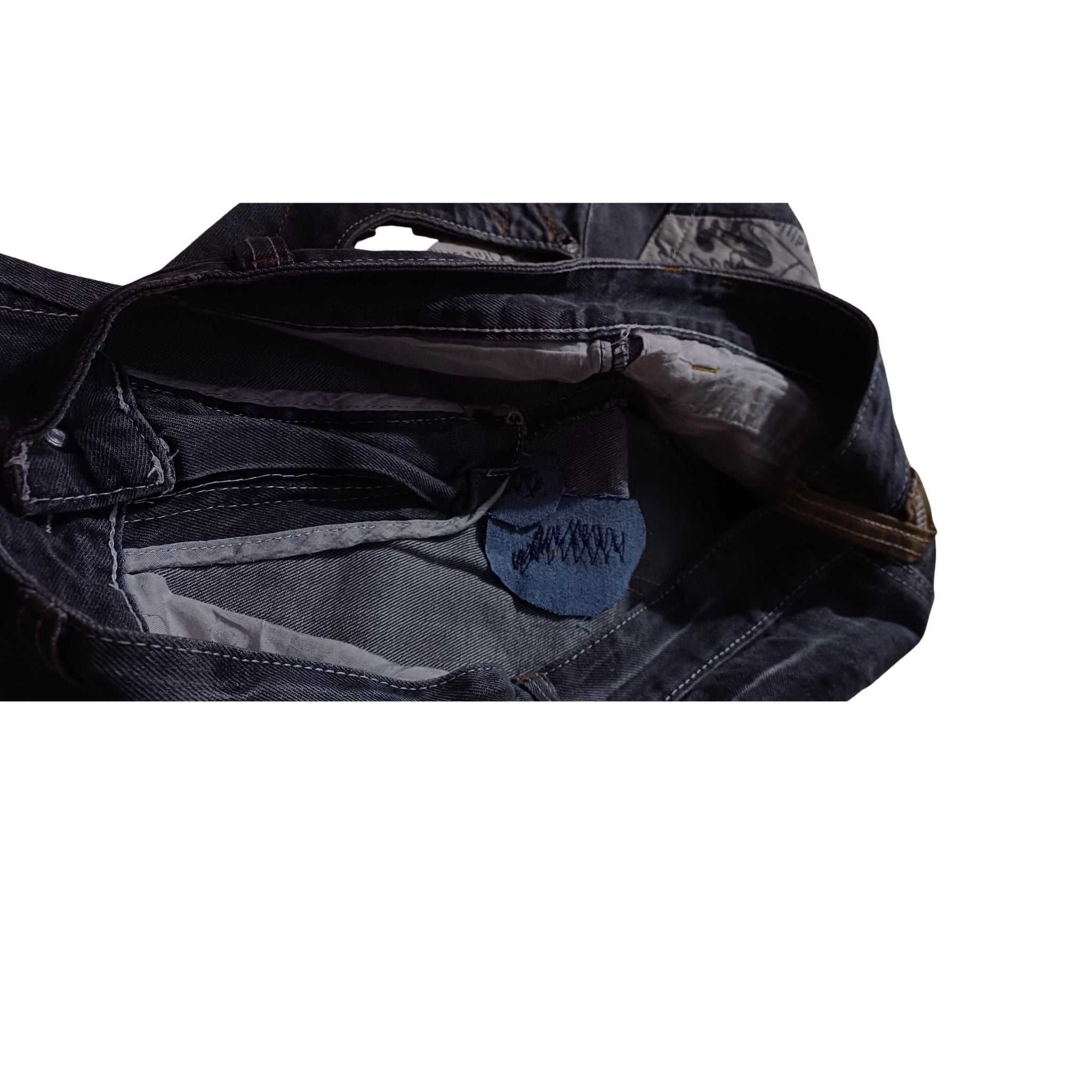 IGHTMUN Distressed Y2K Denim - (W34 X L41)