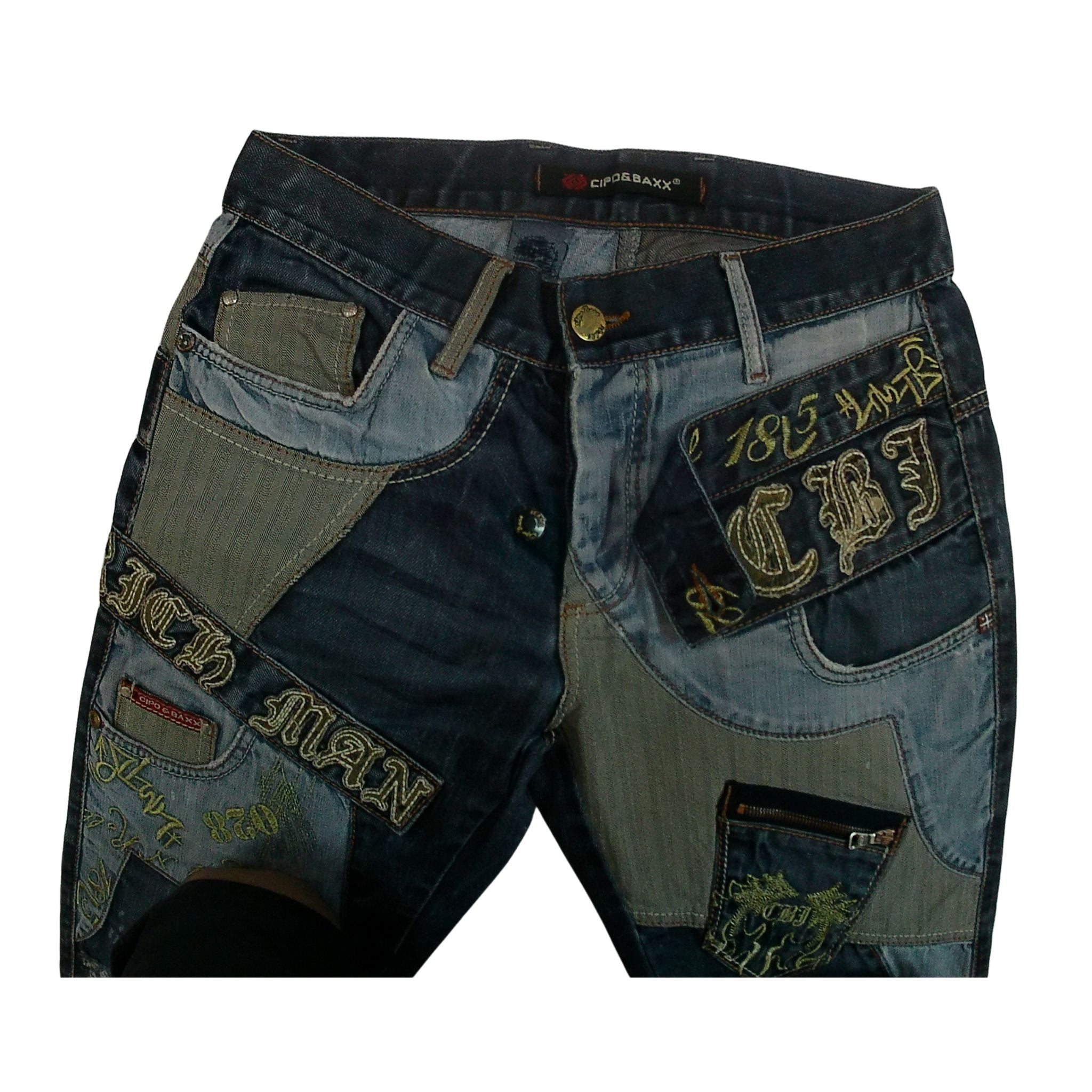 Cipo & Baxx Denim Pants - (W34 X L34)
