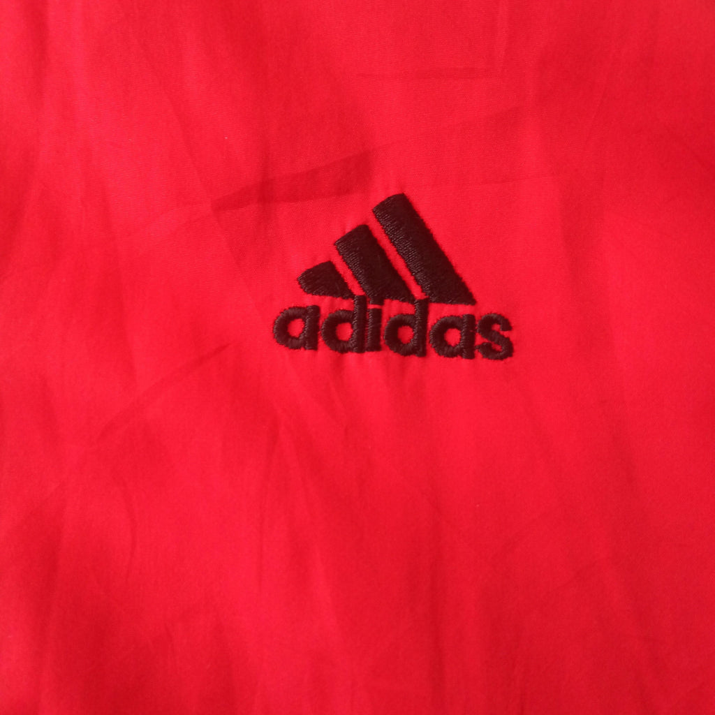 Adidas 'Classic' Red & Black Track Jacket - (M)