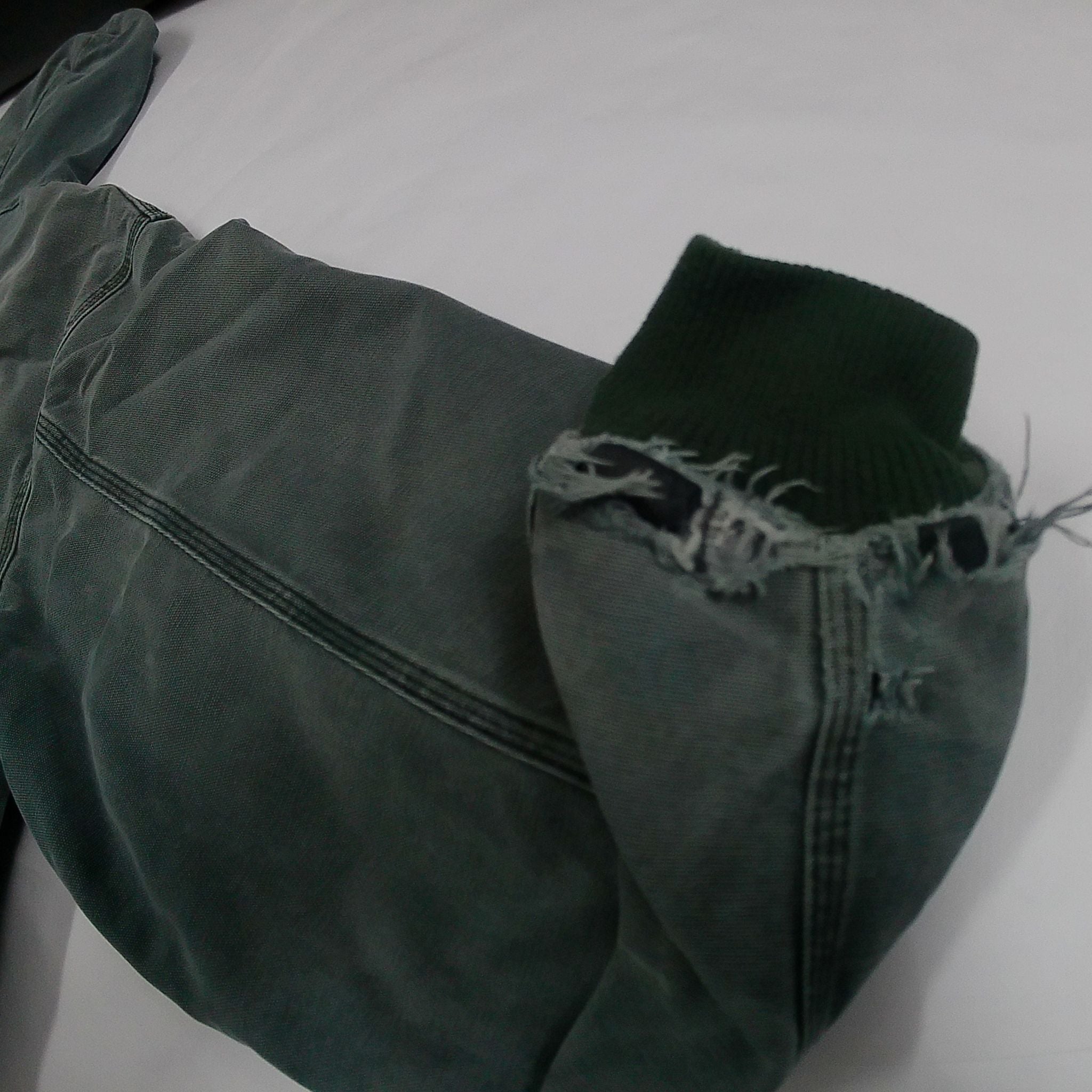 Carhartt 90s Quilted Nylon-Lined Sandstone Duck Active Jacket - (2XL)