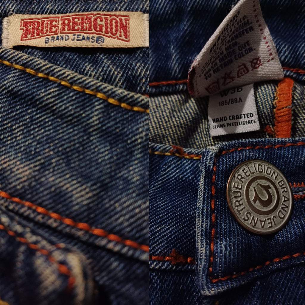 True Religion Billy Super T Bootcut Denim - (W36 X L40)