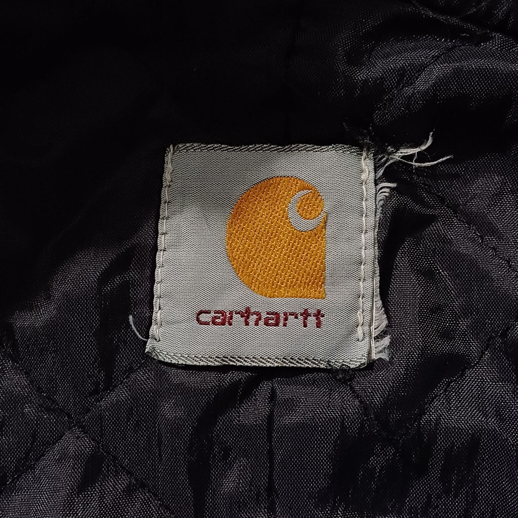 Carhartt 90s Quilted Nylon-Lined Sandstone Duck Active Jacket - (2XL)