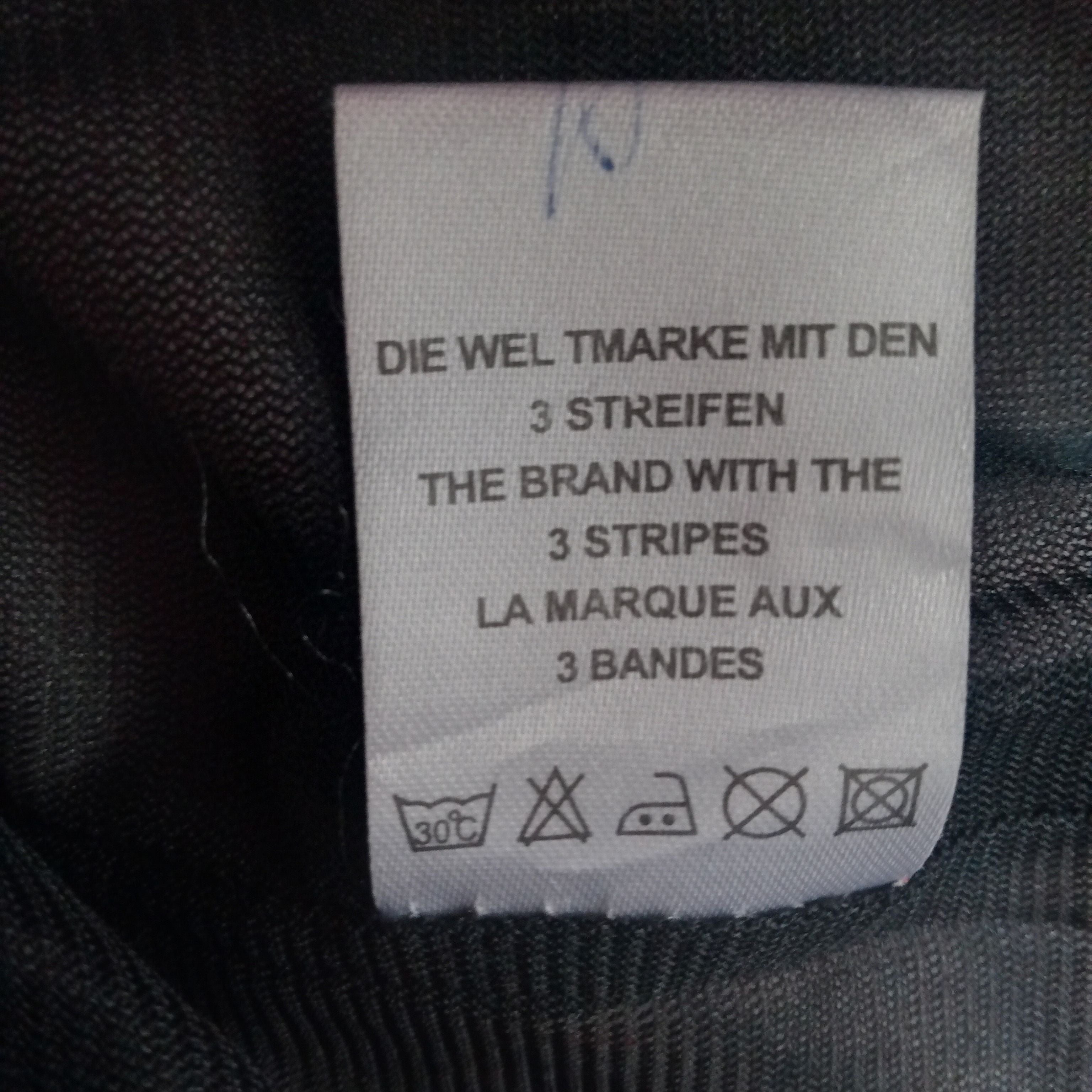 Adidas 'Classic' Red & Black Track Jacket - (M)