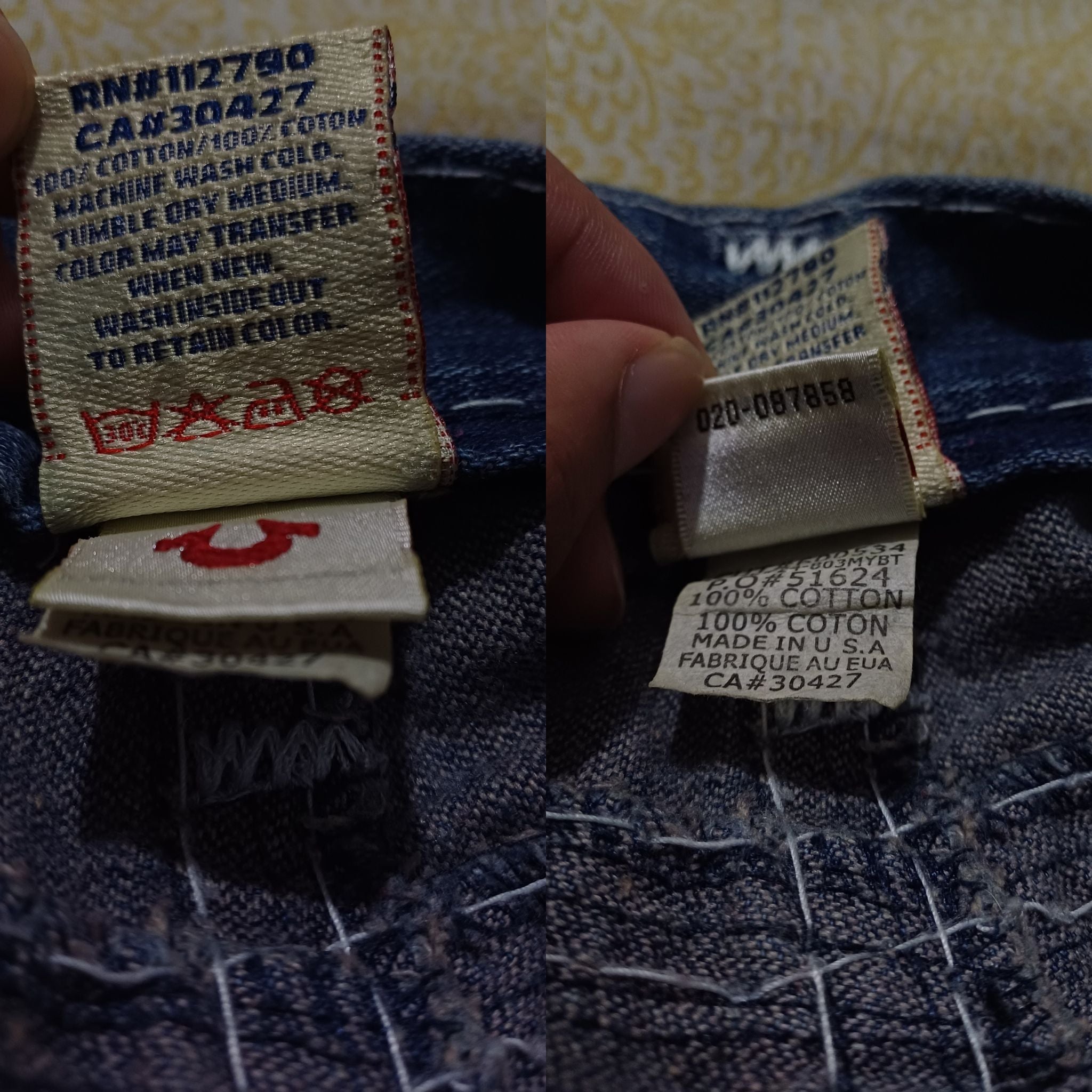 True Religion 00s Billy Bootcut Medium Wash Super T Jeans - (W32 X L40)